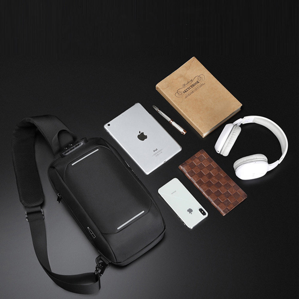 Dollcini Karcálló Férfi Üzleti Oldaltáska – Vízálló, Kopásálló