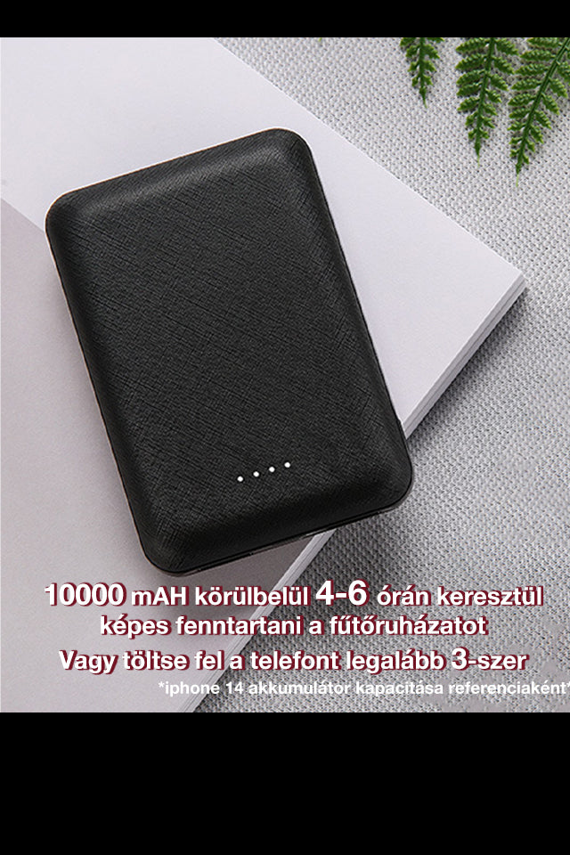 Dollcini Power Bank 10000mAh – Külső Akkumulátor, 2xUSB, 1xType-C, Charger