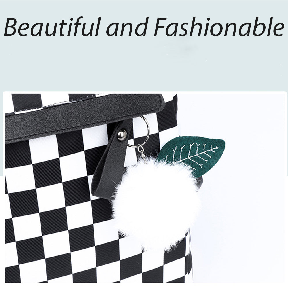 Dollcini Oxford Női Hátizsák, Iskolatáska – Vízálló és Tágas, Munkához, Iskolába