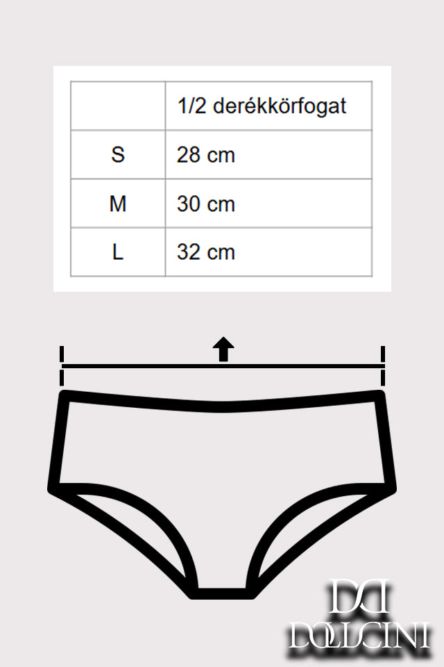 Dollcini ,Klasszikus Női Bugyi, Brazil Női Bugyi, Virágmintás Csipkés Női Bugyi,95% Pamut + Spandex-Többszínű, 6 db-os Csomag,88962