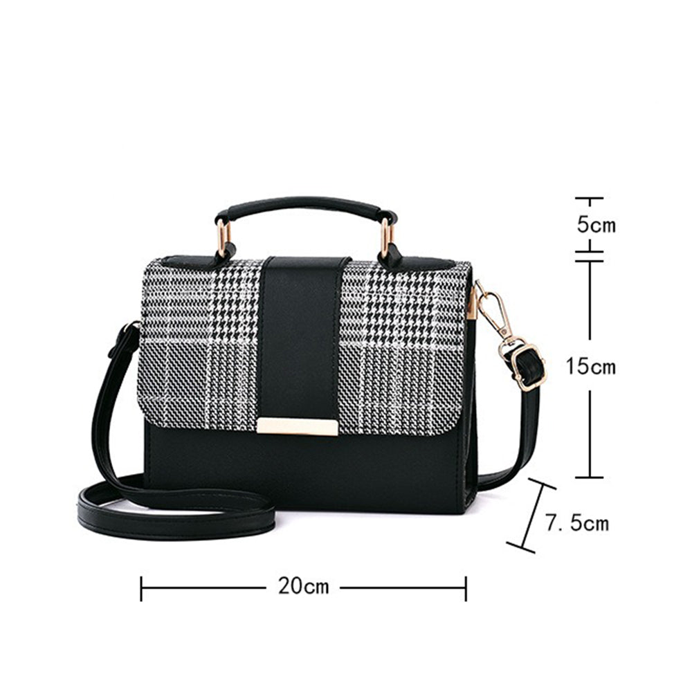 Dollcini Elegant Women's Side Bag – Compact Faux Leather Messenger Bag