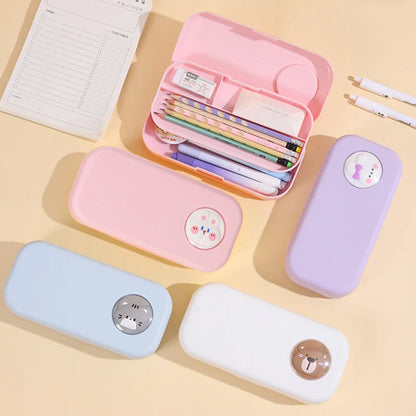 Dollcini Elegáns Iskolatáska Fiúknak és Lányoknak – Laptop Hátizsák Praktikus Rekeszekkel