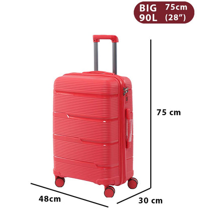 Dollcini Világjáró Bőrönd Szett – Könnyű és Erős Utazóbőröndök