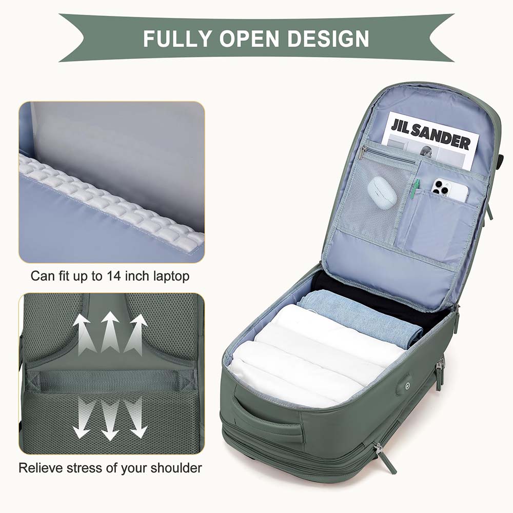 Dollcini Vízálló Férfi Utazóhátizsák – Karcálló, Dupla Cipzár