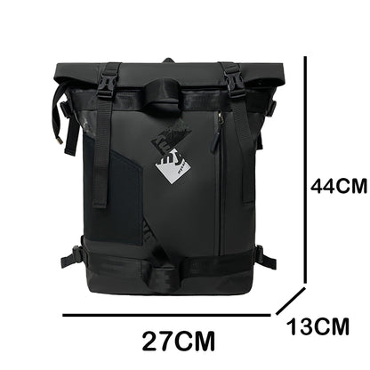 Dollcini Roll-Top Uniszex Laptop Hátizsák – Vízálló Utazóhátizsák, Nagy Kapacitású