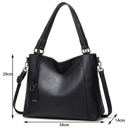 Dollcini Elegáns Női Válltáska – Nagyméretű Műbőr Kézitáska