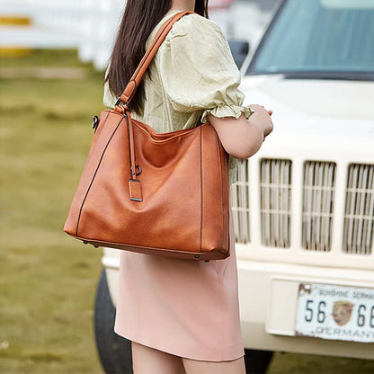 Dollcini Elegáns Női Válltáska – Nagyméretű Műbőr Kézitáska