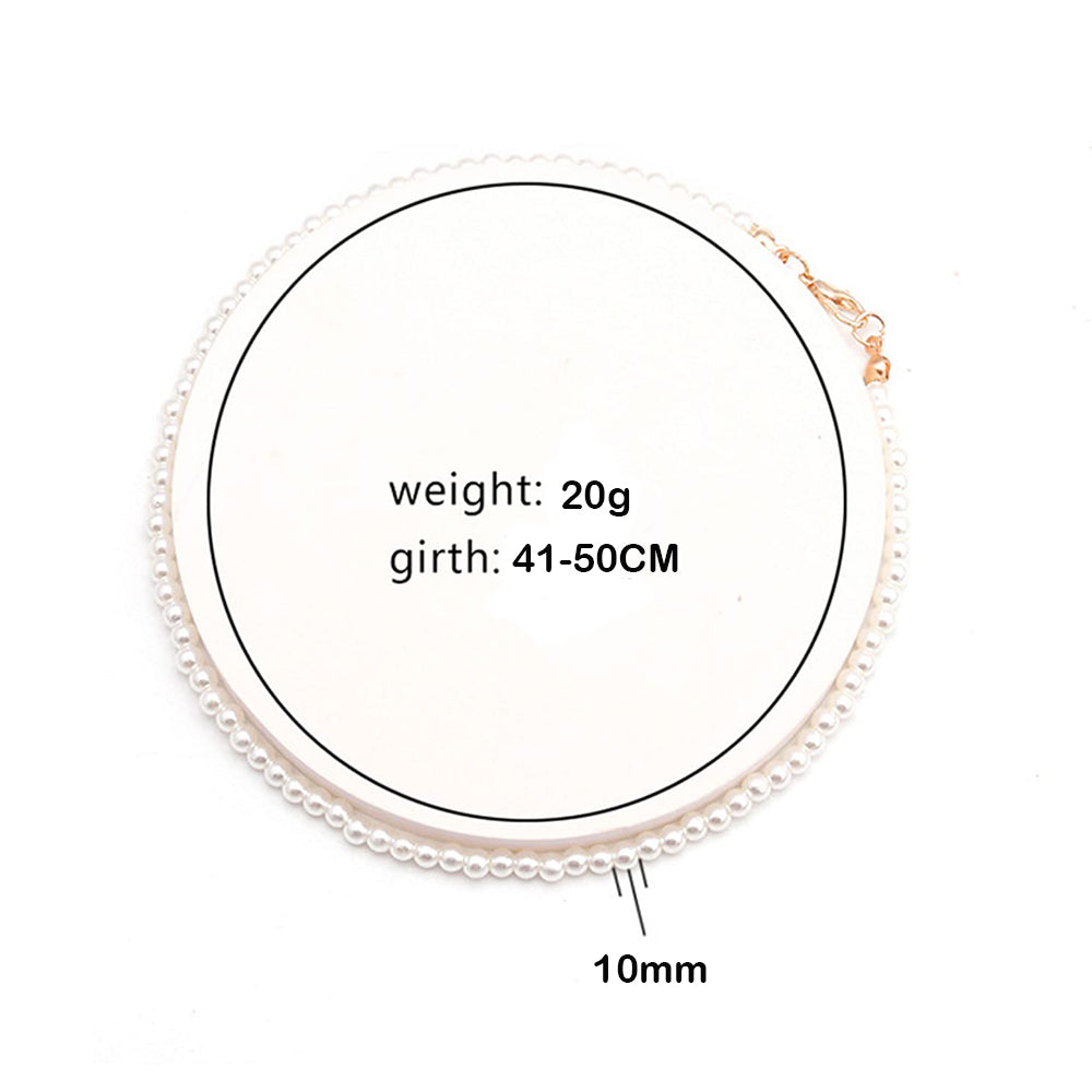 Dollcini Pearl Ékszerkészlet – Nyaklánc és Gyöngy Fülbevaló