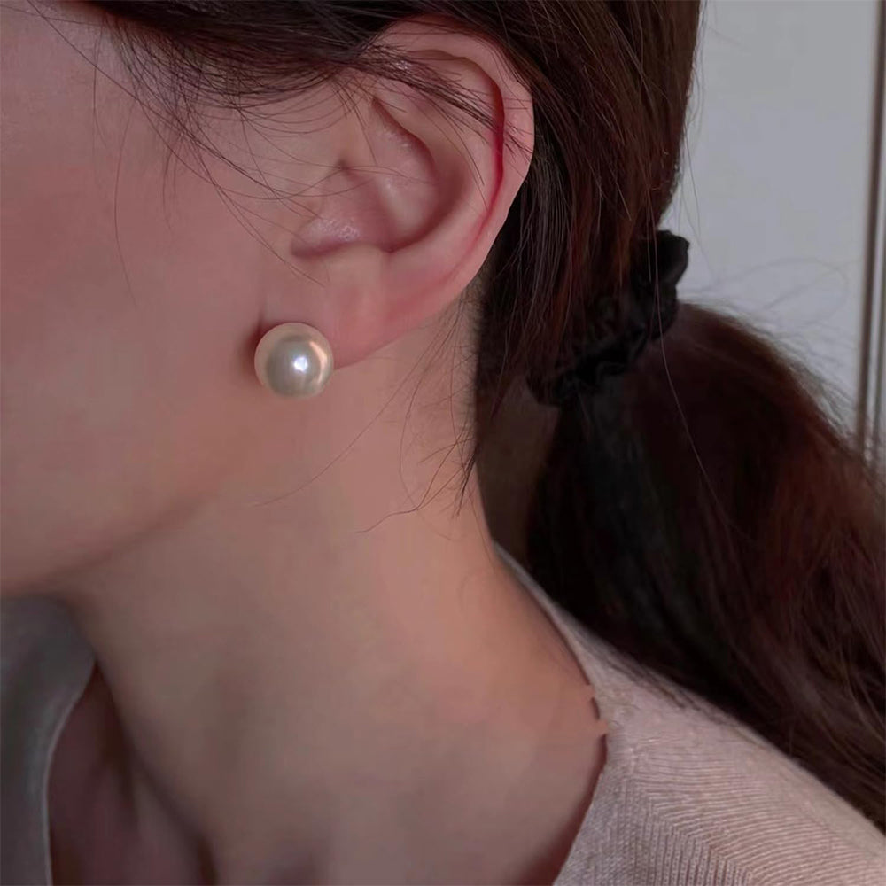 Dollcini Elegance Pearl Cercei – Cercei clasici cu perle și diamante