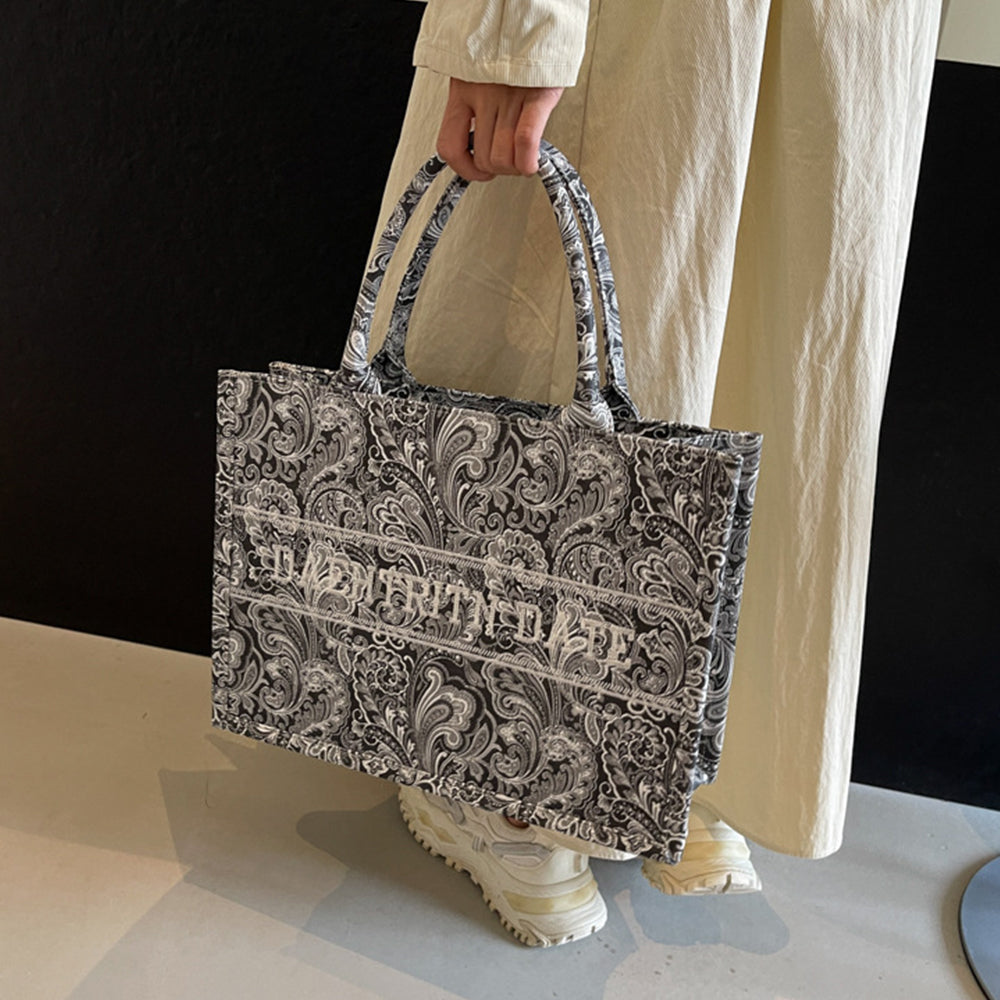 Dollcini Mintás Női Totebag – Nagyméretű Válltáska