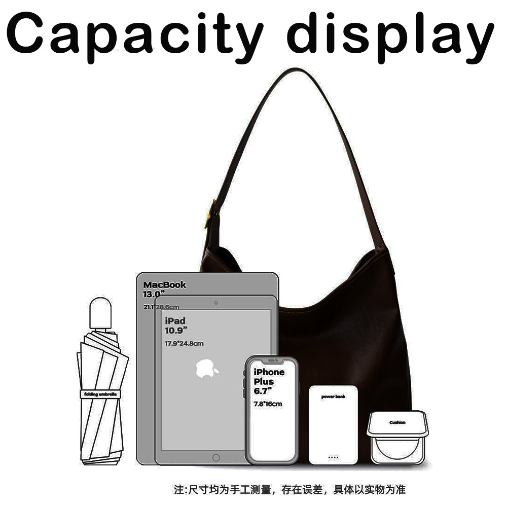 Dollcini Marhabőr Női Válltáska – Elegáns, Nagyméretű