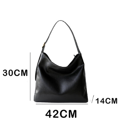 Dollcini Marhabőr Női Válltáska – Elegáns, Nagyméretű