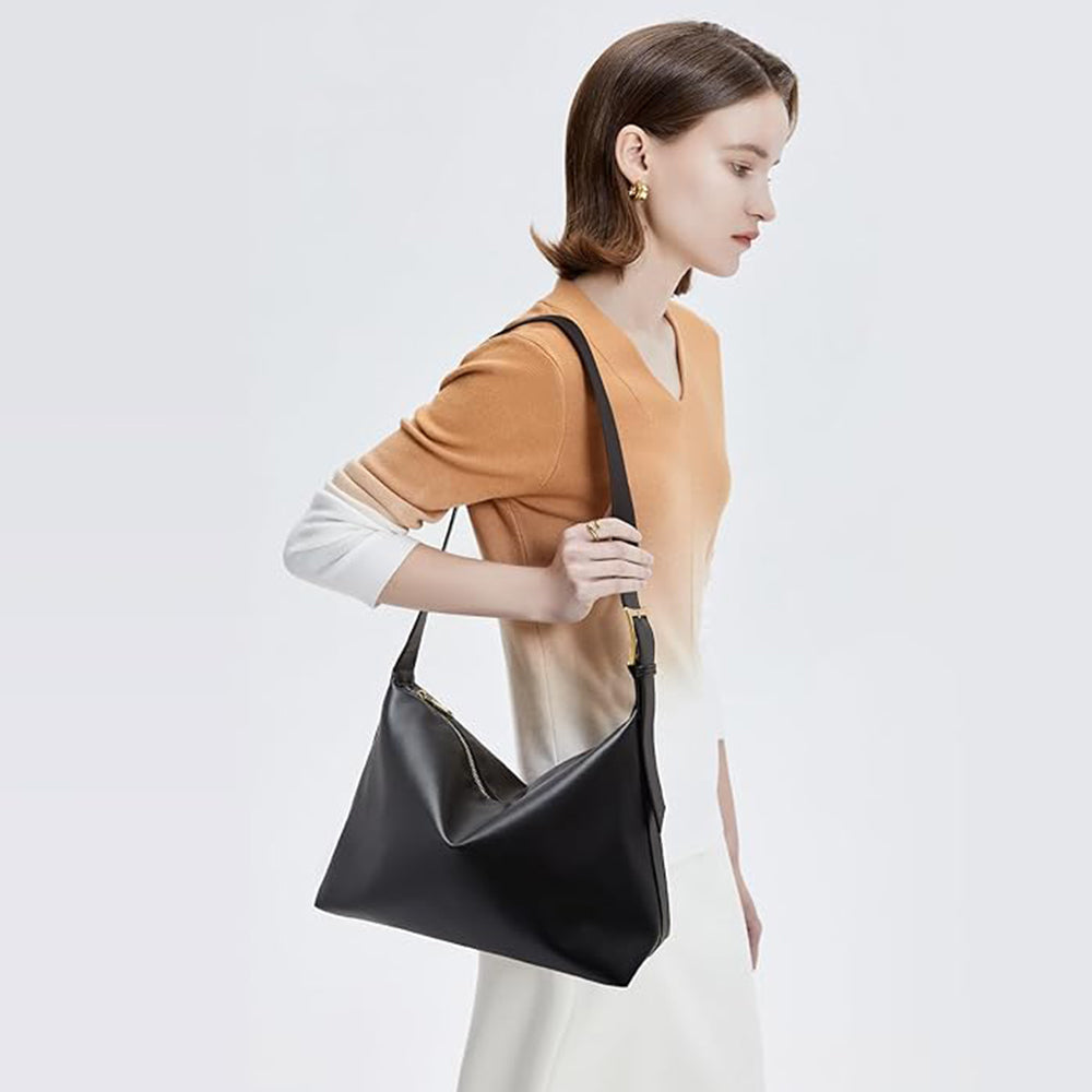 Dollcini Marhabőr Női Válltáska – Elegáns, Nagyméretű