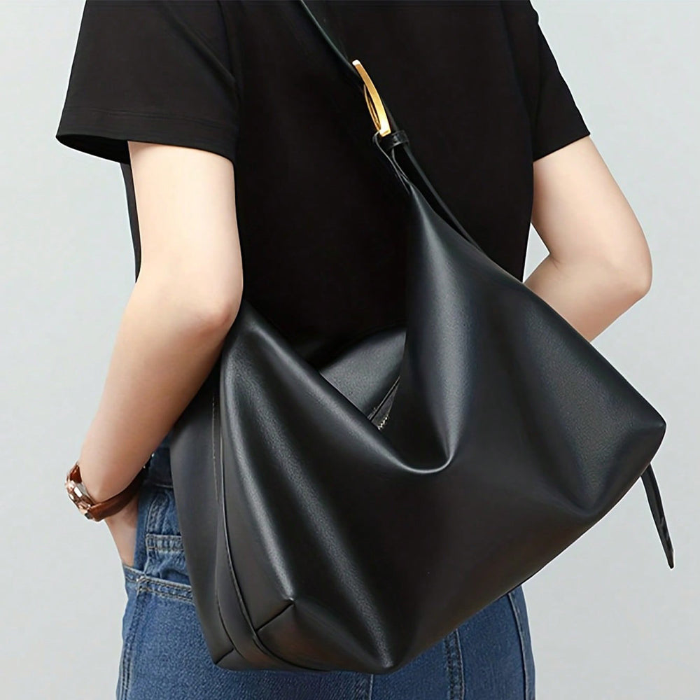 Dollcini Marhabőr Női Válltáska – Elegáns, Nagyméretű