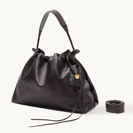 Dollcini Geantă Tote din Piele de Vită pentru Femei – Clasică, Elegantă