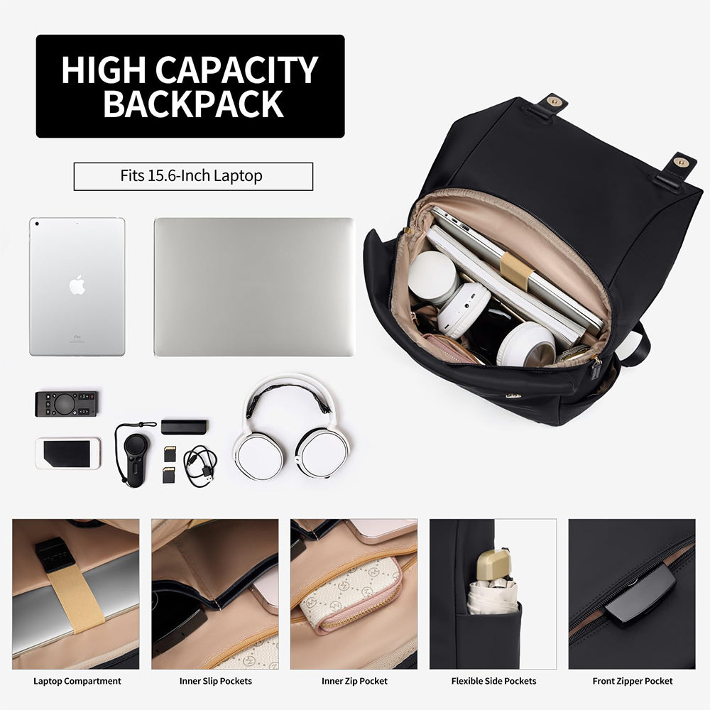 Dollcini Nagy Női Laptop Hátizsák – Vízálló, Elegáns Táska