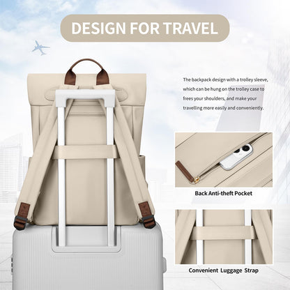 Dollcini Nagy Női Laptop Hátizsák – Vízálló, Elegáns Táska