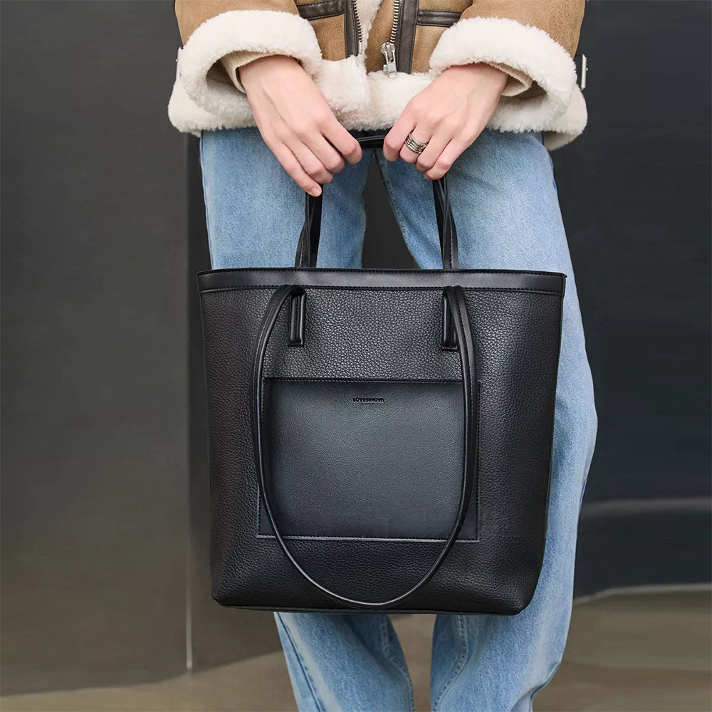 Dollcini Nagyméretű Női Válltáska – 17” Laptophoz, Műbőr