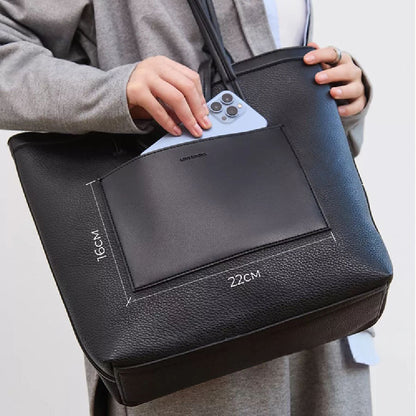 Dollcini Nagyméretű Női Válltáska – 17” Laptophoz, Műbőr