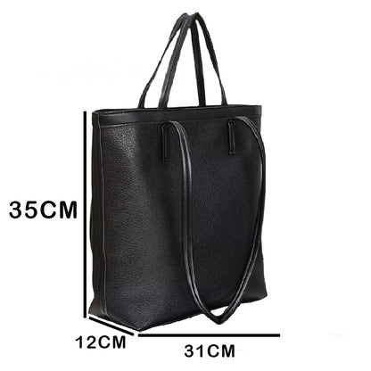 Dollcini Nagyméretű Női Válltáska – 17” Laptophoz, Műbőr