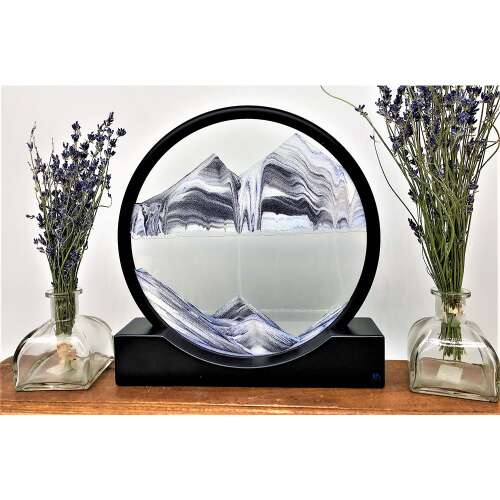 Dollcini Otthon 3D Mozgó Homokfestmény – Dinamikus Homokóra Dekor