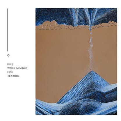 Dollcini Otthon 3D Mozgó Homokfestmény – Dinamikus Homokóra Dekor