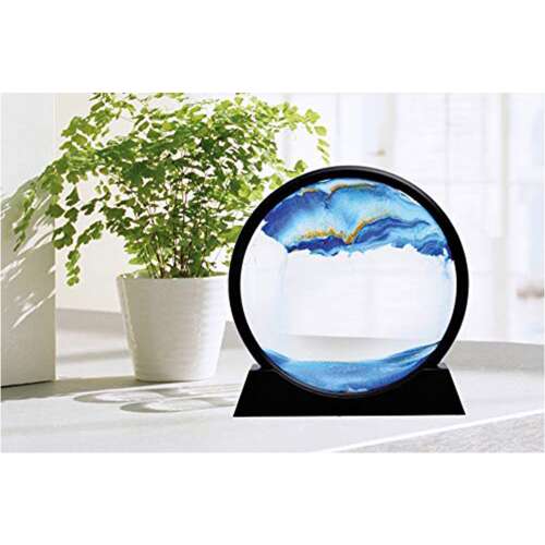 Dollcini Otthon 3D Mozgó Homokfestmény – Dinamikus Homokóra Dekor