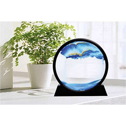 Dollcini Otthon 3D Mozgó Homokfestmény – Dinamikus Homokóra Dekor