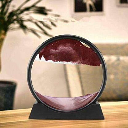 Dollcini Otthon 3D Mozgó Homokfestmény – Dinamikus Homokóra Dekor