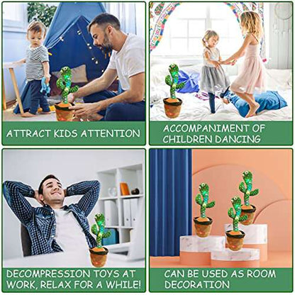 Dollcini Otthon Táncoló Kaktusz Játék – Interaktív Plüss