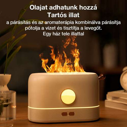 Dollcini Otthon Láng Párásító – Csendes Aroma Diffúzor, 200 ml