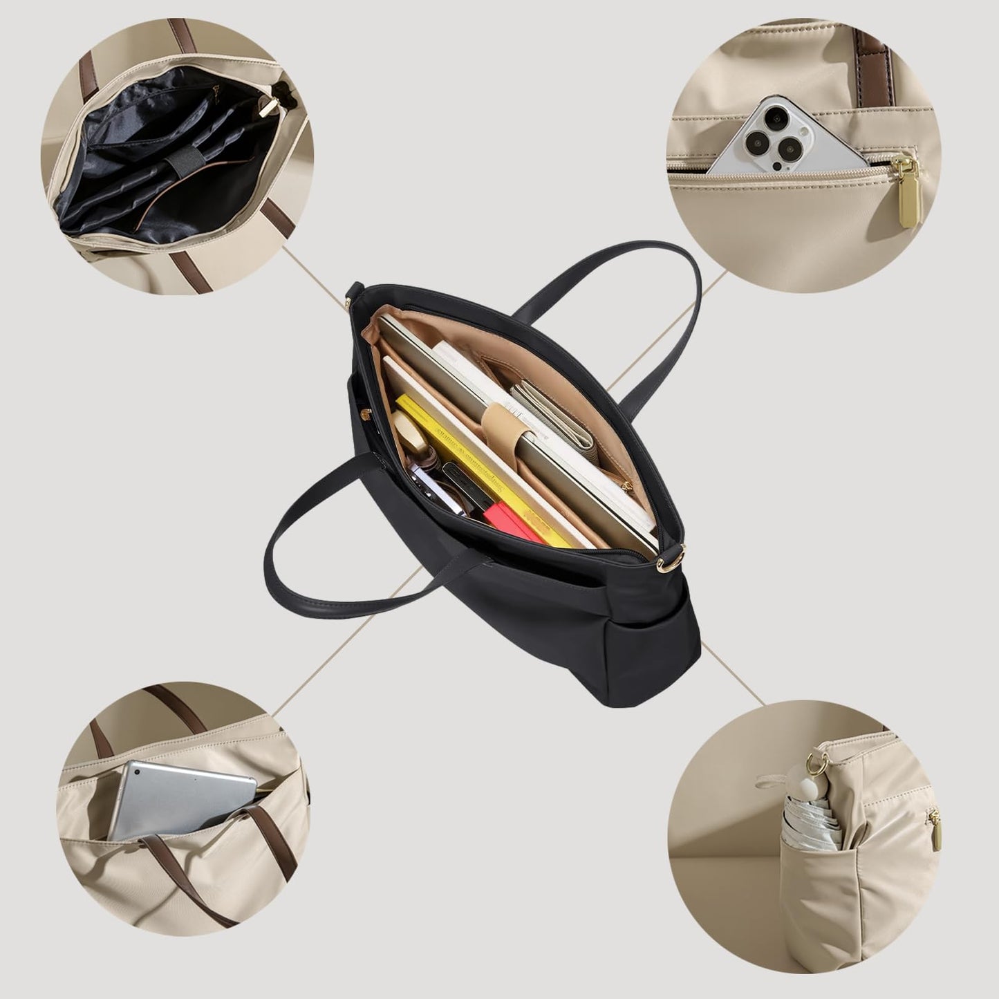 Dollcini Női Laptop Hátizsák – Vízálló, Elegáns Táska Utazáshoz, Munkához