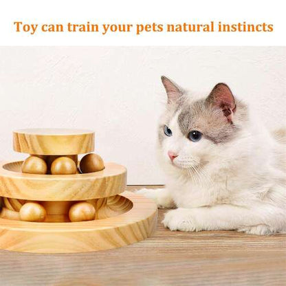 Dollcini Interaktív Guruló Macskajáték – Tartós és Szórakoztató