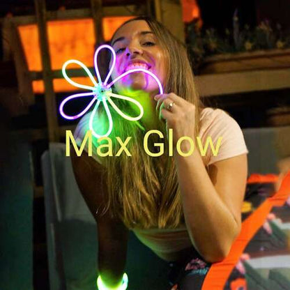 Dollcini 100 db-os Világító Pálcika Szett – Bulikra, Fesztiválra