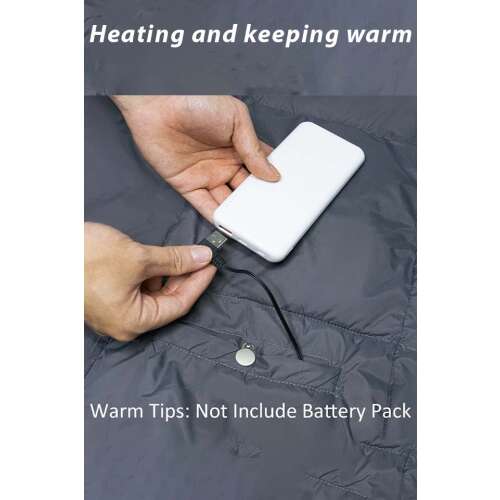 Dollcini Női Fűthető Mellény – Elegáns, USB Fűtésű, Szélálló Viselet [A powerbankot külön kell megvásárolni]
