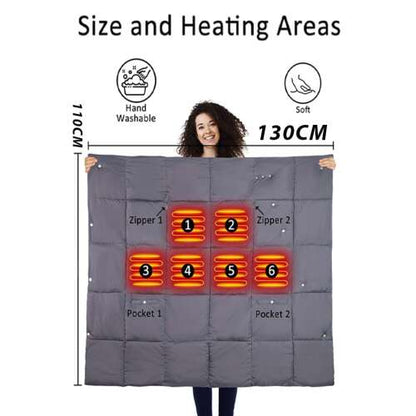 Dollcini Női Fűthető Mellény – Elegáns, USB Fűtésű, Szélálló Viselet [A powerbankot külön kell megvásárolni]