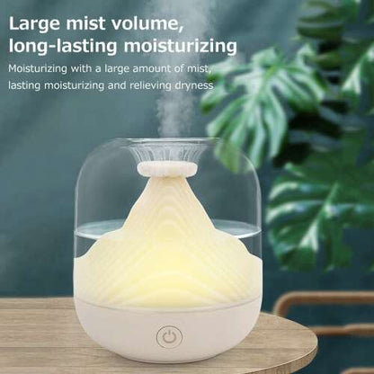 Dollcini Otthon Párásító – Melegfényű Aromaterápiás Illóolaj Diffúzor Dekor