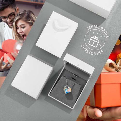 Dollcini Ezüst Szív Ékszer – Kristály Nyaklánc vagy Fülbevaló Külön, illetve Ékszerszettben