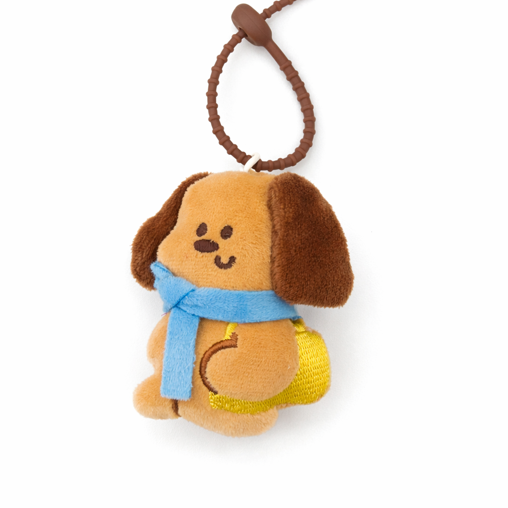 Dollcini, charm decorativ pentru geantă, cu personaj de desene animate – accesoriu drăguț (9,2 × 6 cm)