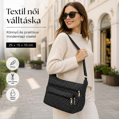 Dollcini Textil Női Válltáska – Könnyű és Divatos Kiegészítő