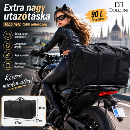 Dollcini Nagy Utazótáska – Extra Nagy Kapacitású, Tartós