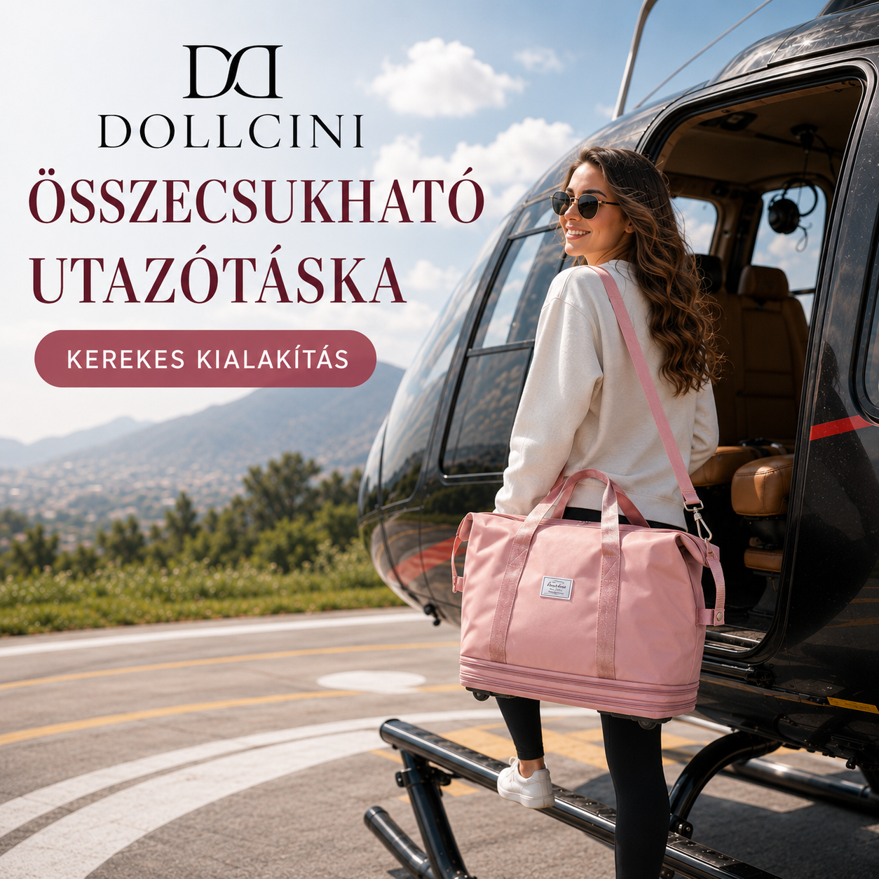 Dollcini Geantă de Călătorie Pliabilă pentru Femei – Rezistentă la Apă, cu Capacitate Mare
