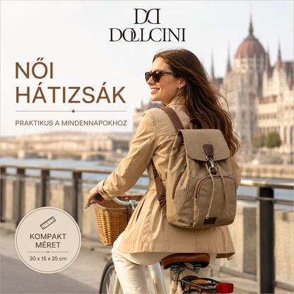 Dollcini Rucsac de Damă Stilat – Elegant și Rezistent la Apă, cu Capacitate Mare