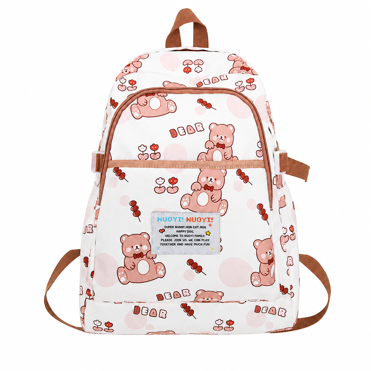 Dollcini Rucsac Școlar Unisex Stilat – Cu Model Animal, Practic