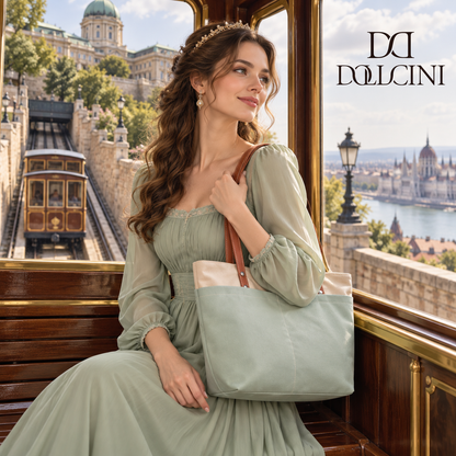 Dollcini Geantă Crossbody de damă la modă – Nailon, rezistentă la apă și durabilă