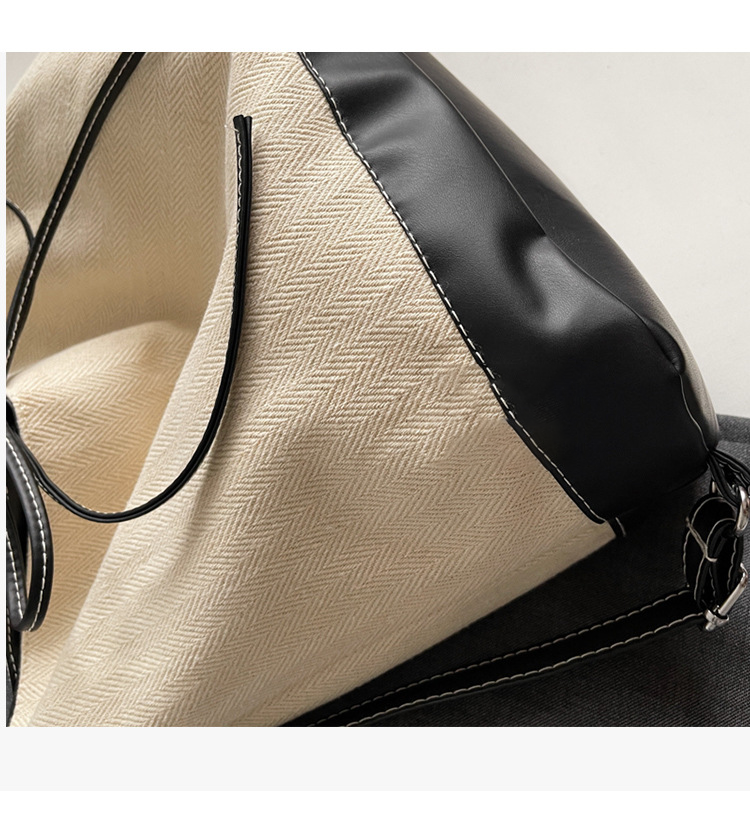 Dollcini Rucsac/Geantă de Umăr Convertibilă pentru Femei – Urban Simplicity, Material din Pânză, Cu Fermoar