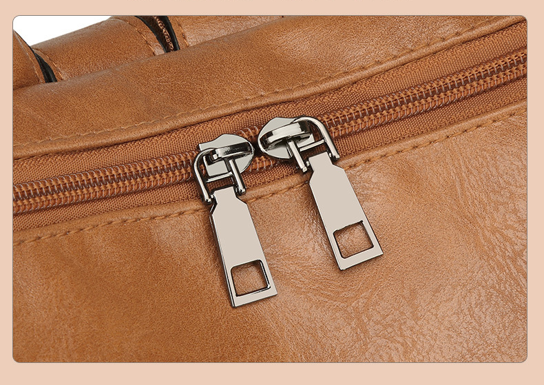 Dollcini Rucsac și Geantă de Umăr Retro European–American pentru Femei – Mai Multe Compartimente, Piele Ecologică, Pentru Uz Zilnic