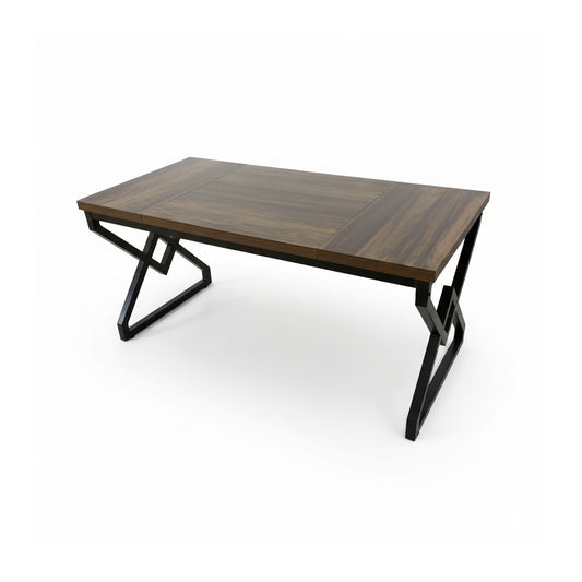 Dollcini Otthon Ipari Stílusú Étkezőasztal, 160 cm