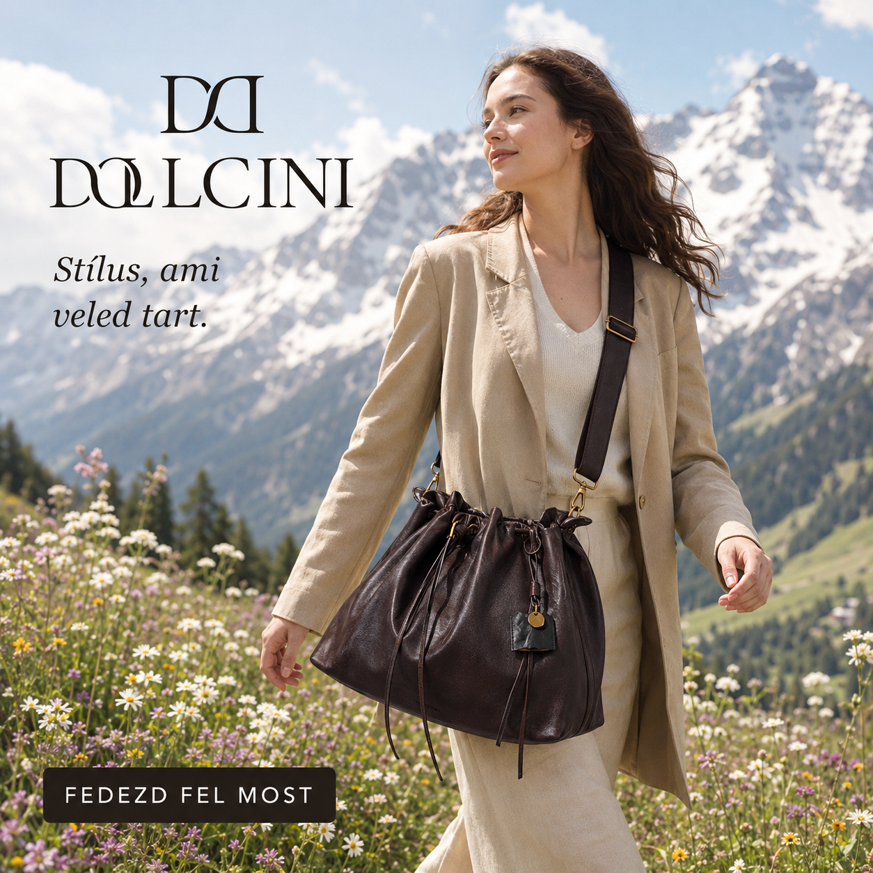 Dollcini Marhabőr Női Tote Táska – Klasszikus, Elegáns