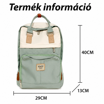 Dollcini Elegáns Lány Iskolatáska Hátizsák – Víz- és Karcálló